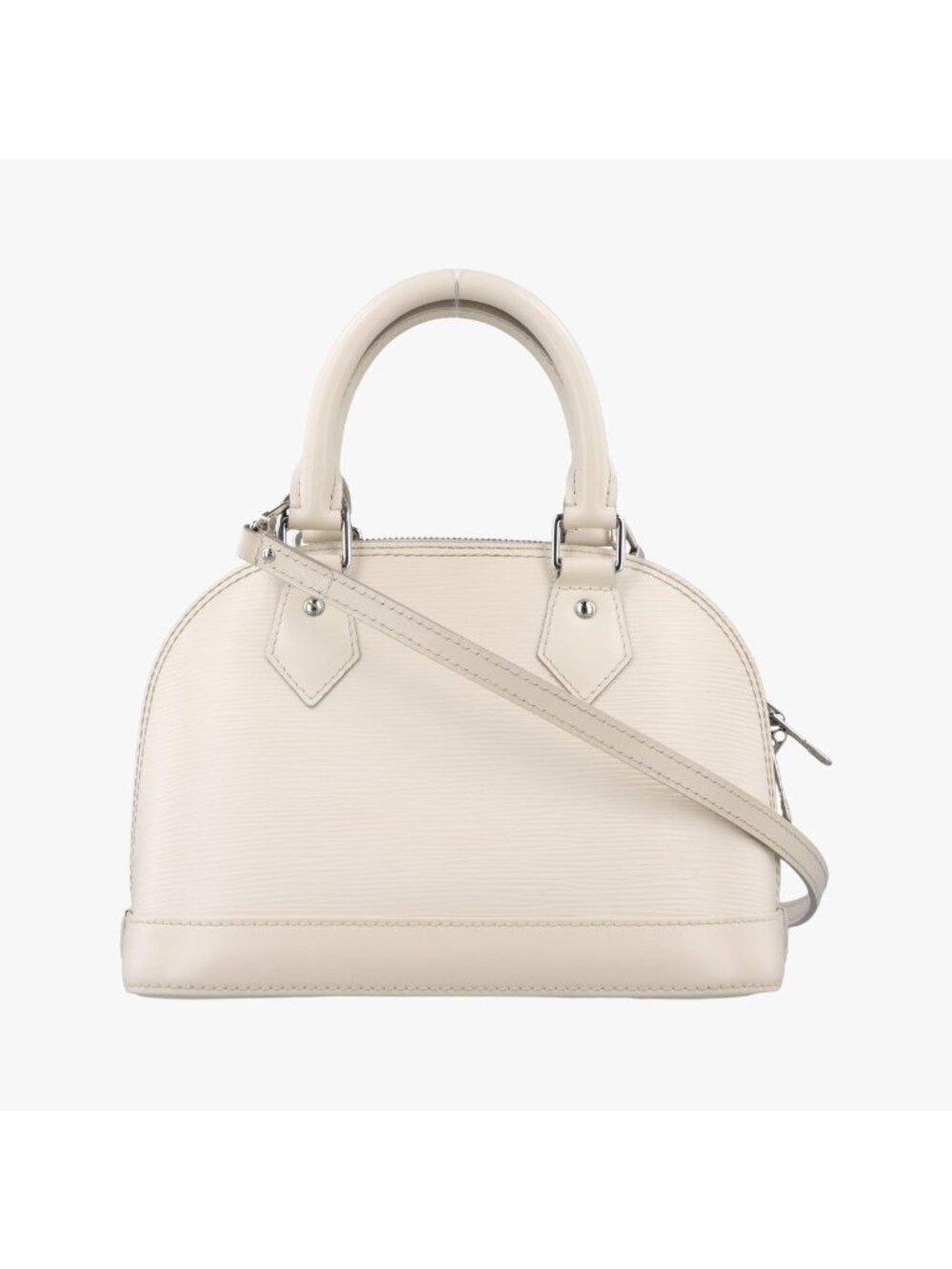 Louis Vuitton Alma BB Ivoire Epi Handbag